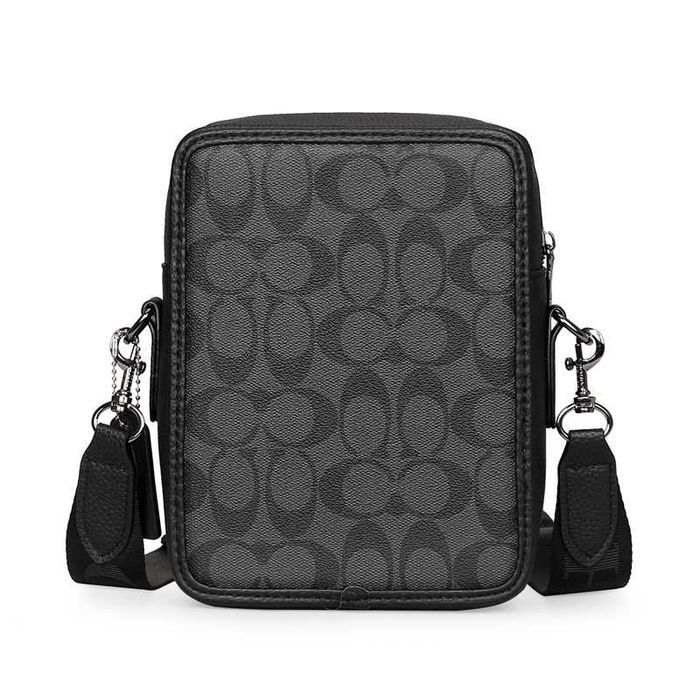 Сумка Coach через плечо, мессенджер Коуч бананка барсетка, слинг сумка