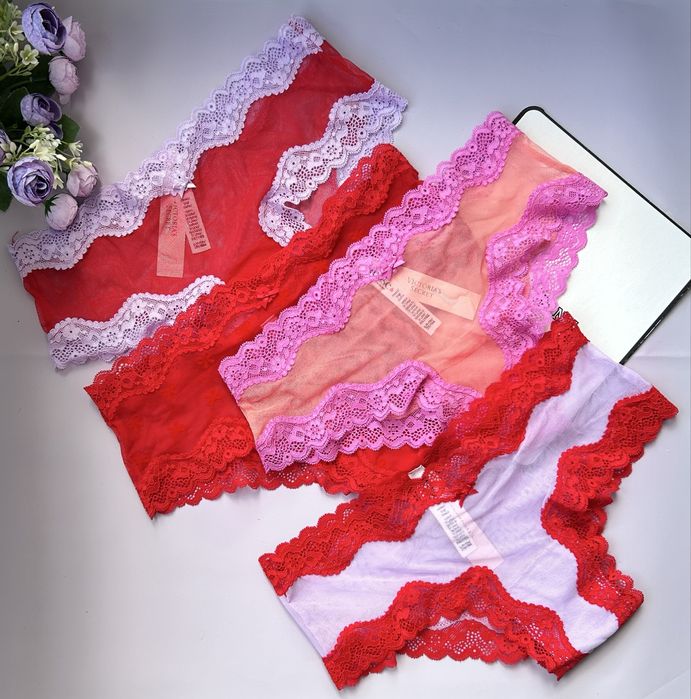 Трусики Victoria's Secret,  трусики преміум колекція VS, нижня білизна
