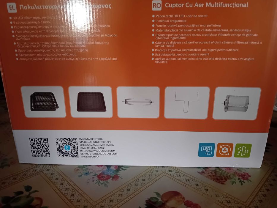 Airfryer por estriar