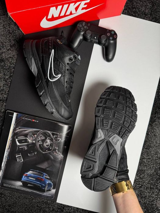 Мужские кроссовки найк Nike Initiator High Fur Black [41-46]