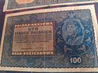 Banknoty 100 Marek polskich