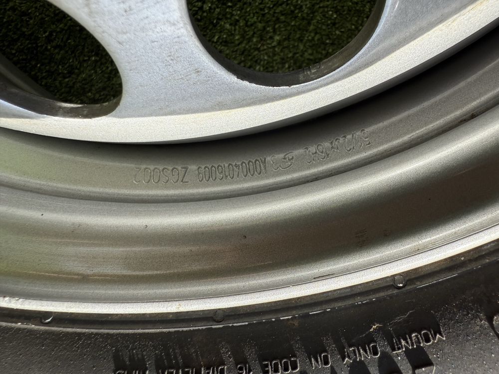 Запаска в зборі 205/75 R16C Оригінал спрінтер спарка