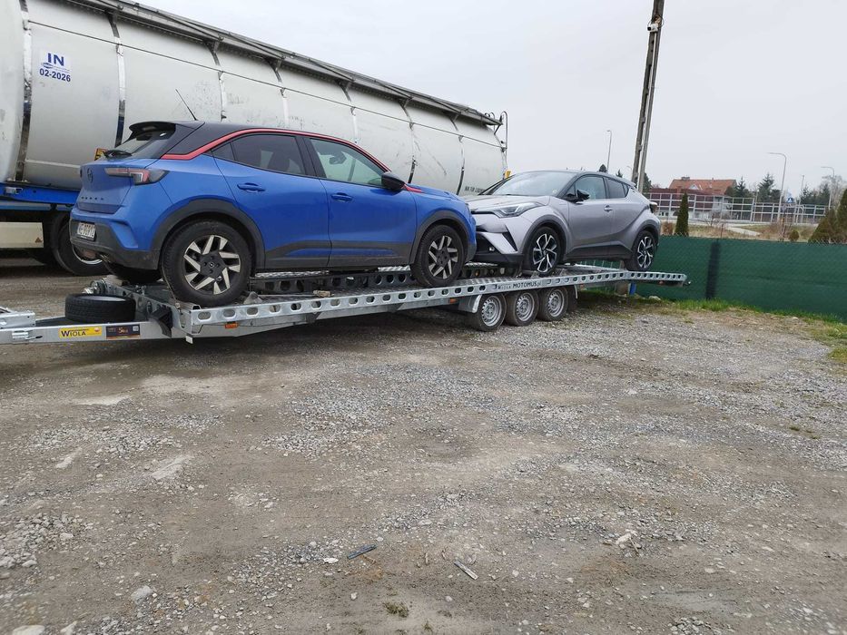 WYNAJEM  Naczepy Niskopodwoziowej! 2x Wciągarka. Pod Ciągnik Siodłowy