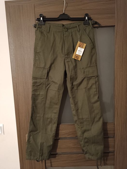 Spodnie bojówki harcerskie unisex nie noszone