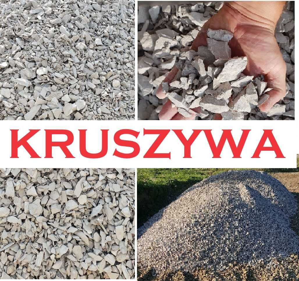 Kruszywo z Dostawą 28 T, Kliniec, Tłuczeń, Grysy, Mieszanki-OKAZJA!!