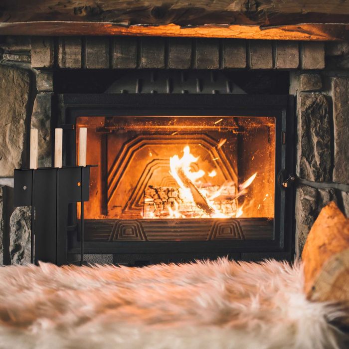 Zestaw przybory akcesoria do kominka 4w1