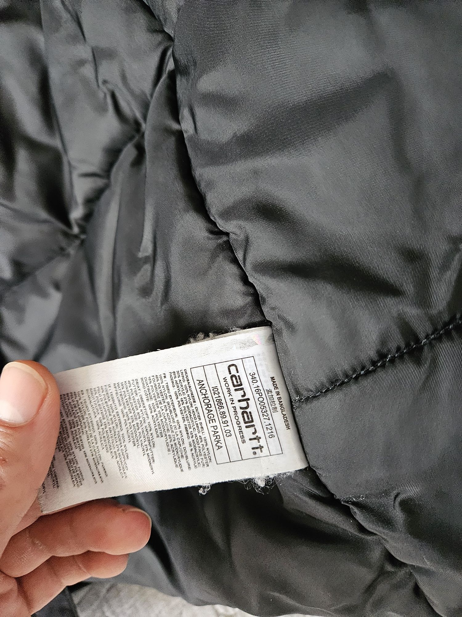 Kurtka parka zimowa Carhartt Anchorage rozm. M bardo dobry stan!