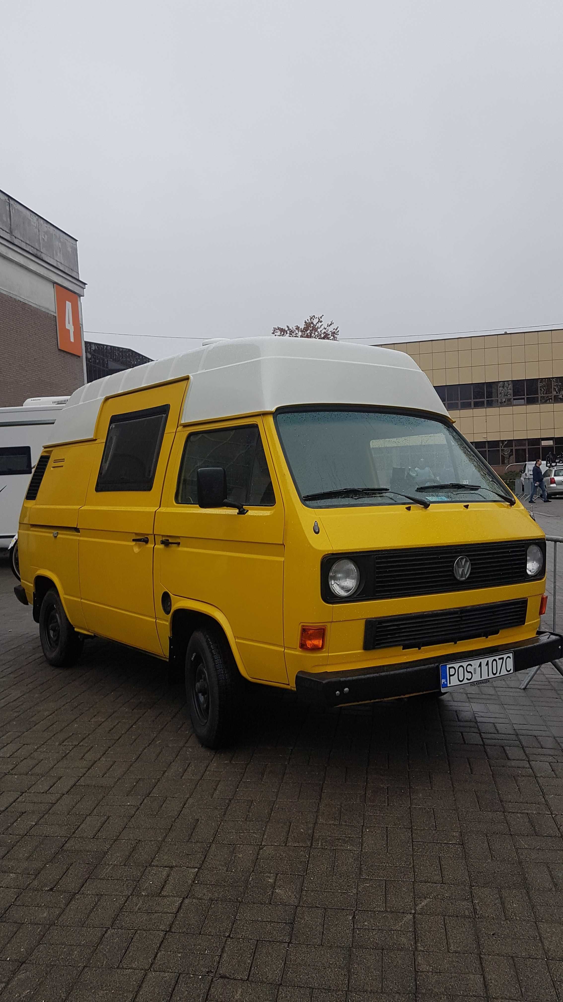 Sprzedam Vw T3 BUSKAMPER 1988 r. 1,6 D, wysoki dach,  f-ra VAT