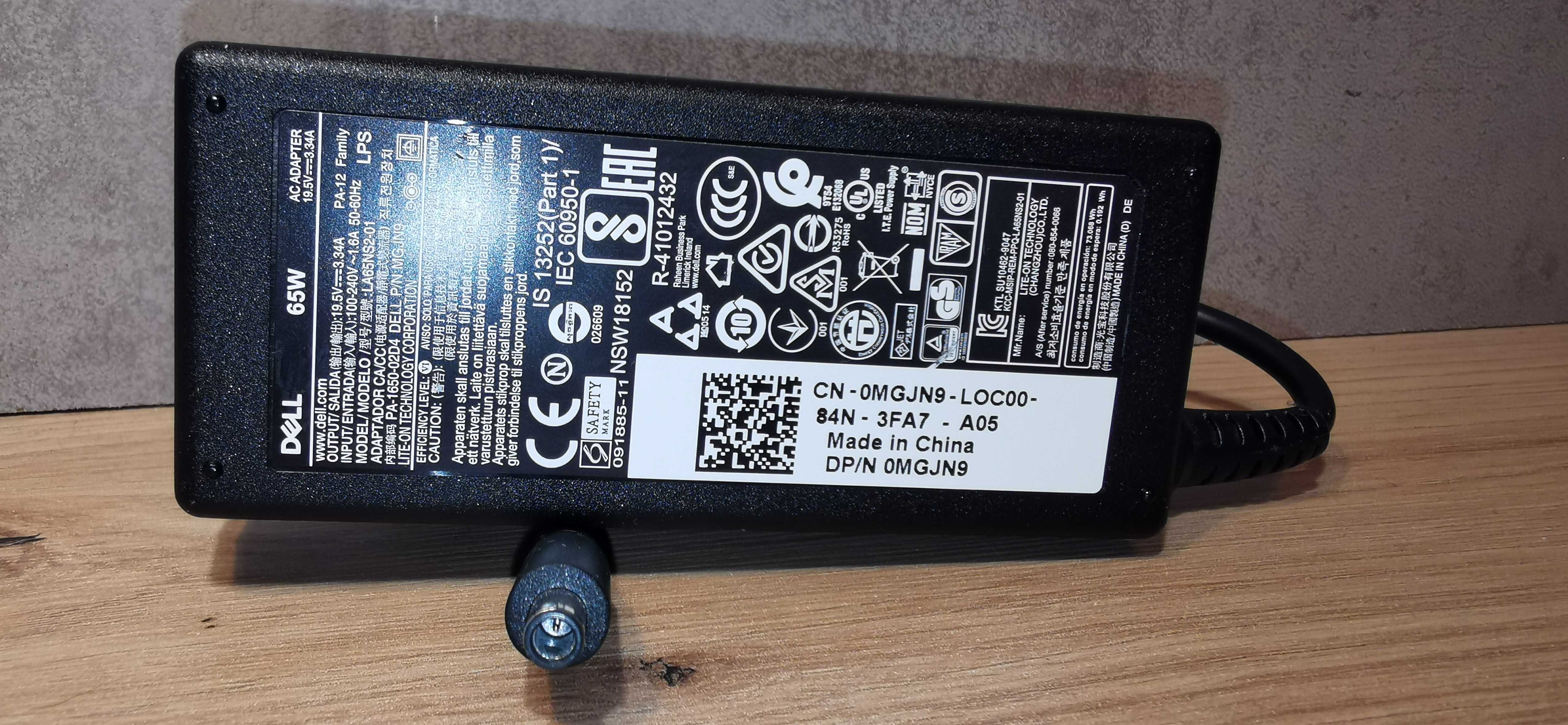 Zasilacz Dell 65W wtyk 4.5mm #00