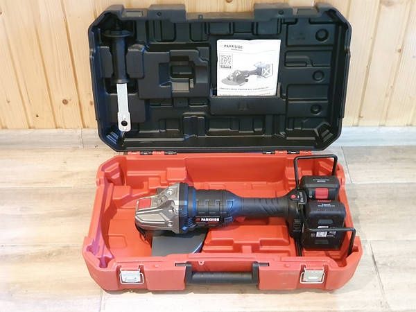 Безщот аккумуляторна болгарка GERMAN Parkside Performance PWSAP 40/230