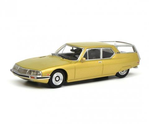 Model 1:18 Schuco Citroen SM Shooting Brake Gold