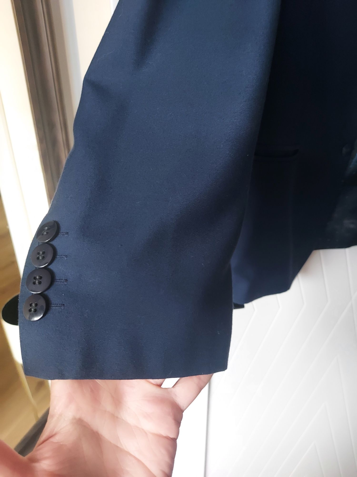 Garnitur granatowy L/XL