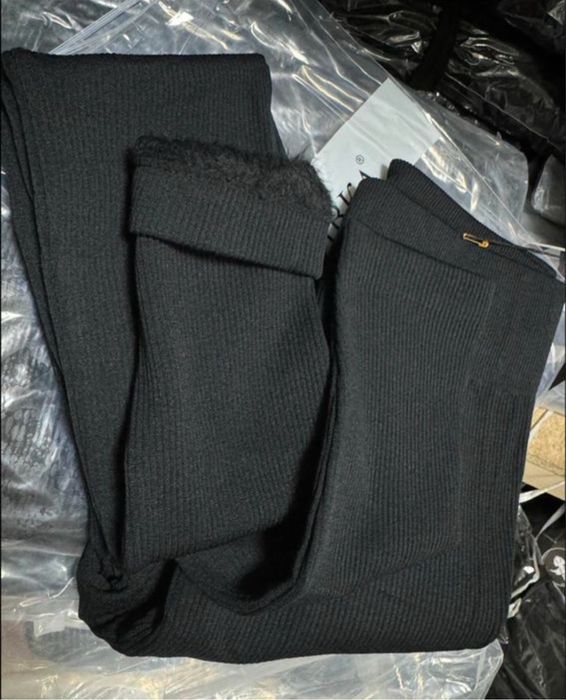 ‼️ТЕРМО‼️Лосіни на ХУТРІ в рубчик безшовні. Зима. Лосины на меху