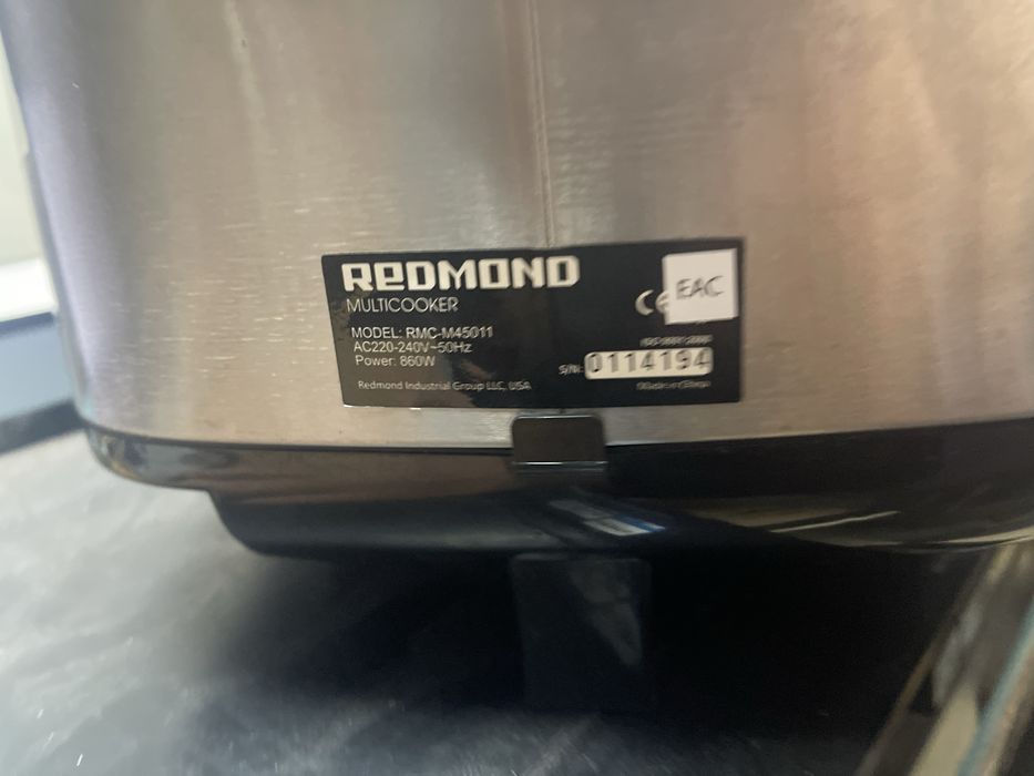 Пароварка мультиварка redmond RMC-M45011