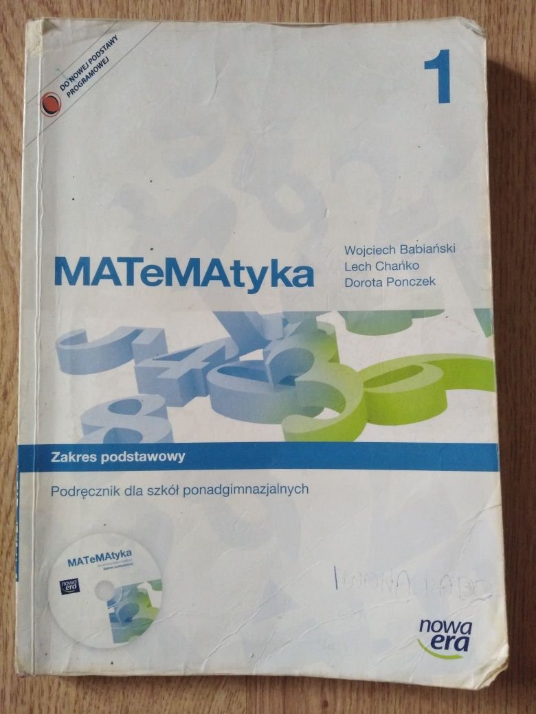 Podręcznik "MATeMAtyka 1"