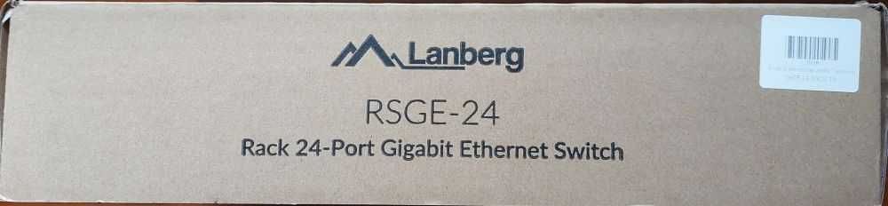 Switch niezarządzalny Lanberg RSGE-24 RACK 19''