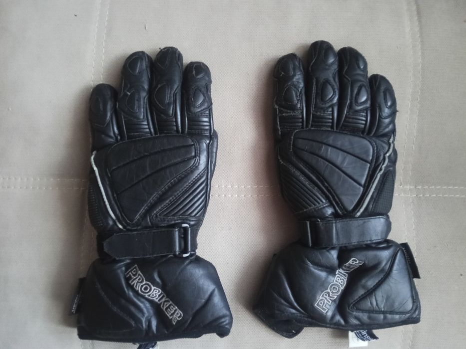 probiker мото перчатки теплые раз 9 (M), состояние хорошее