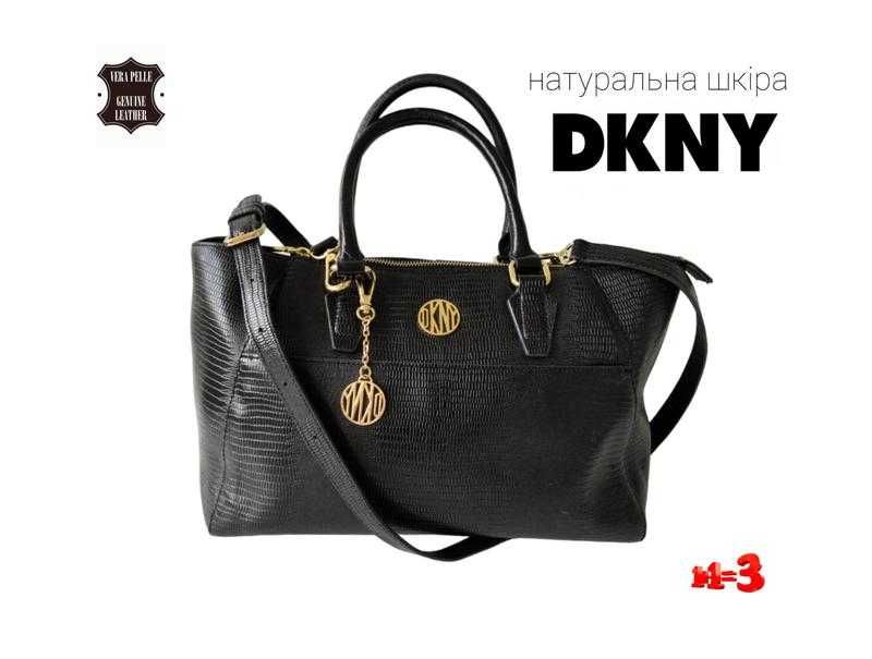 dkny new york женская кожаная сумка