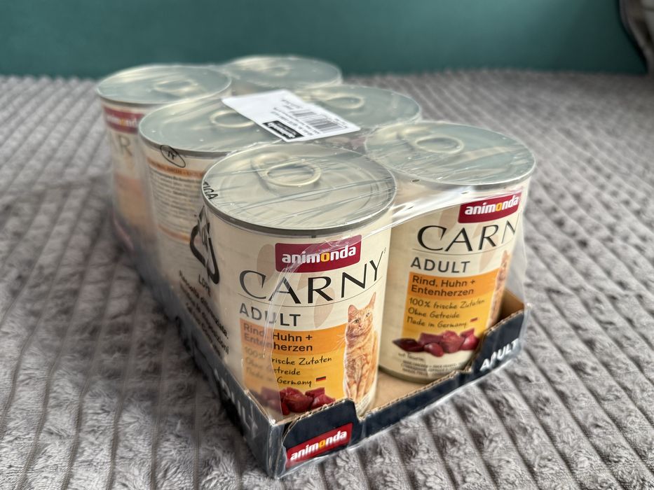 Mokra karma dla kota ANIMONDA Carny Adult 6x400g