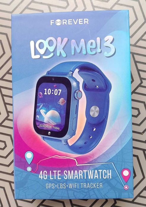 Smartwatch Forever Look Me! 3 KW-520 SIM 4G GPS Na Prezent