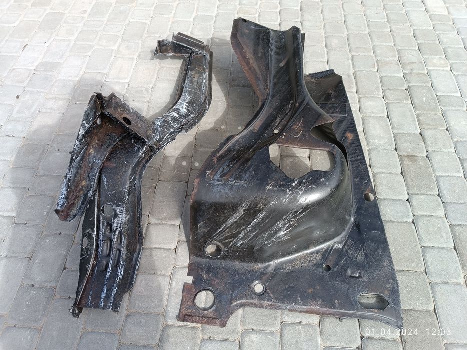 Лонжерон + бризговик правий ваз 08-15