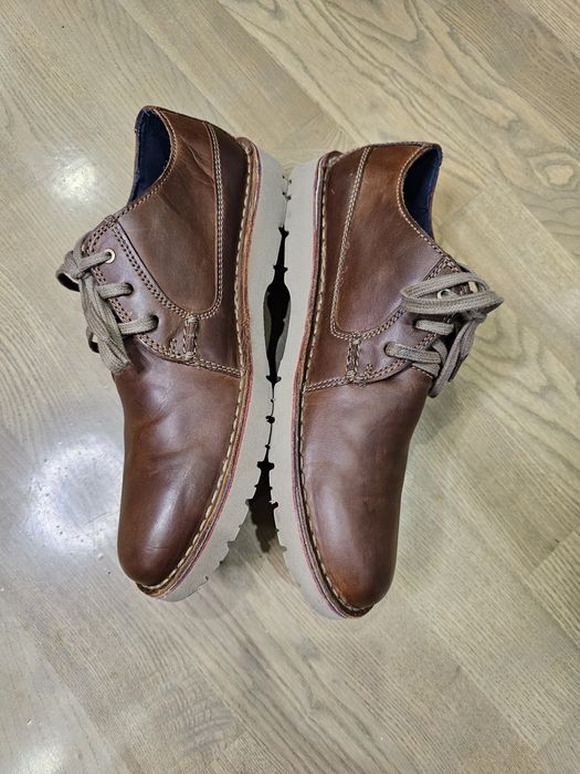 Мужские туфли Clarks Vargo plain ботинки дерби оксфорды