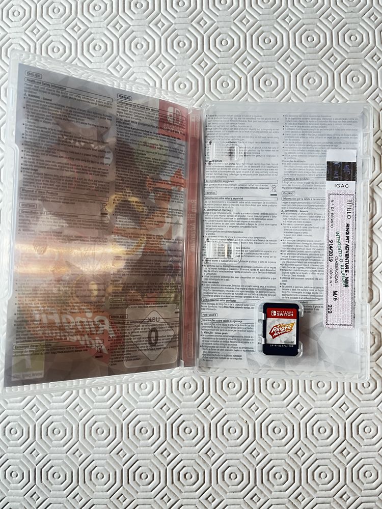 Jogo RingFit Adventure completo