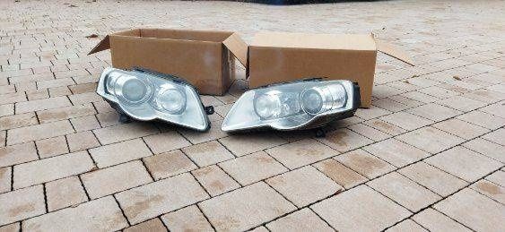 Lampy VW Passat B6 LIFT 2007- Bi Xenon Skrętny