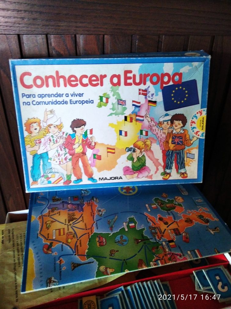 Puzzle como conhecer a Europa