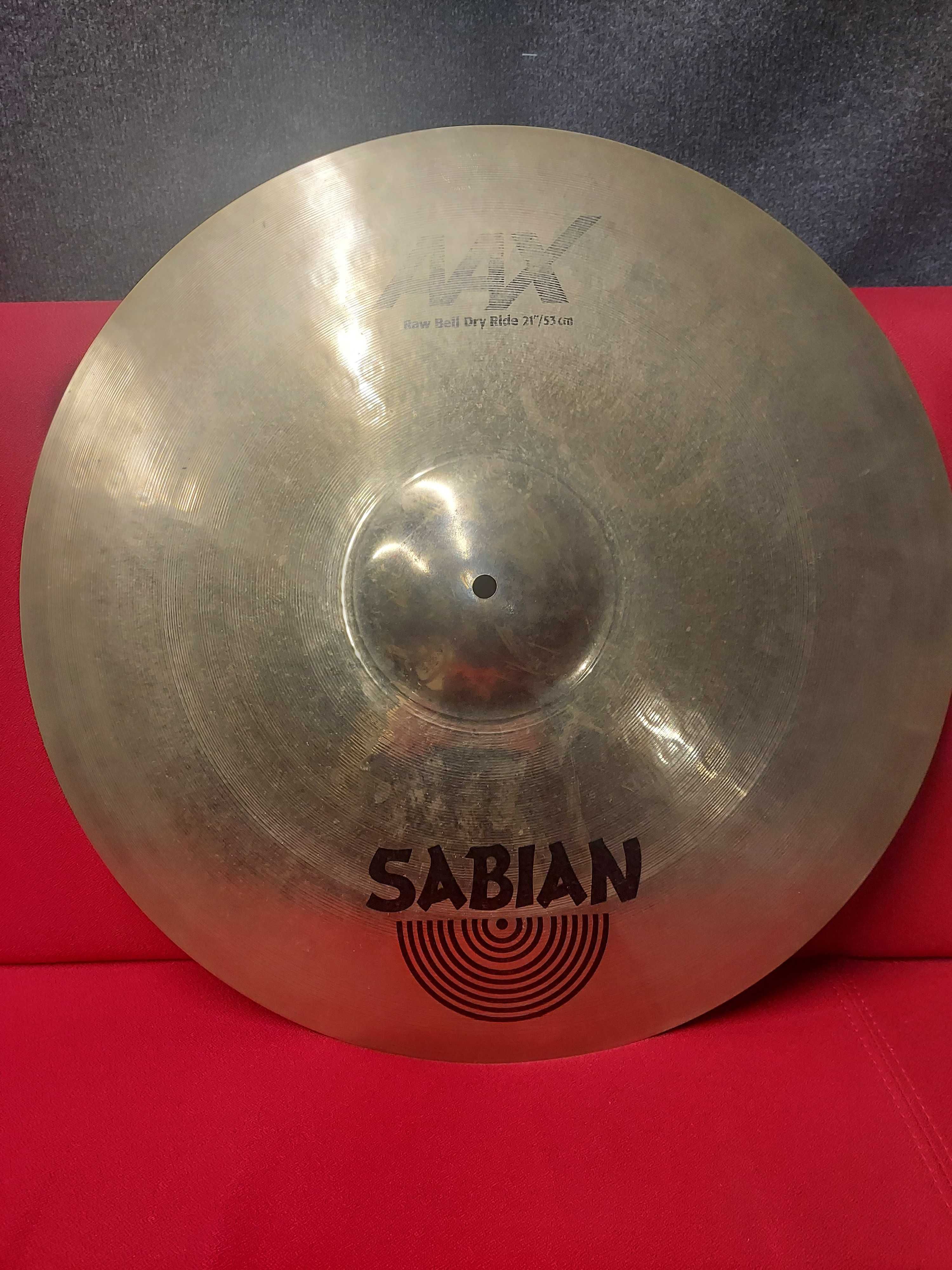 Sabian AAX Raw bell dry ride 21'