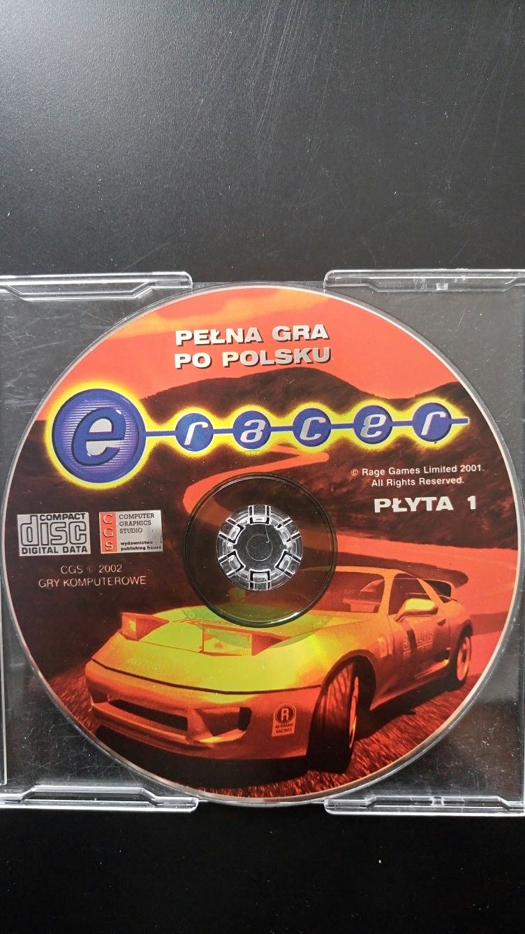 E-racer gra komputerowa PC oryginał PL