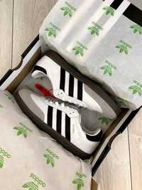 Adidas Samba white&black кроссовки самба