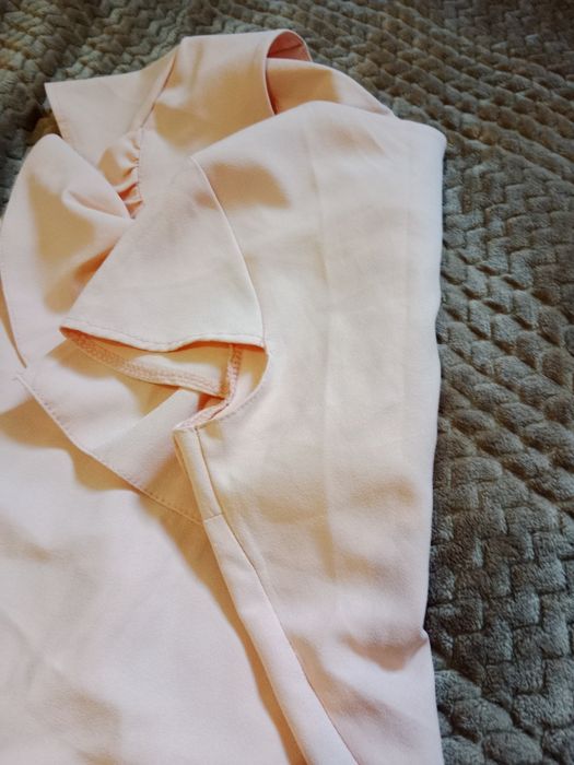 Сукня-міні персикова 44 розмір