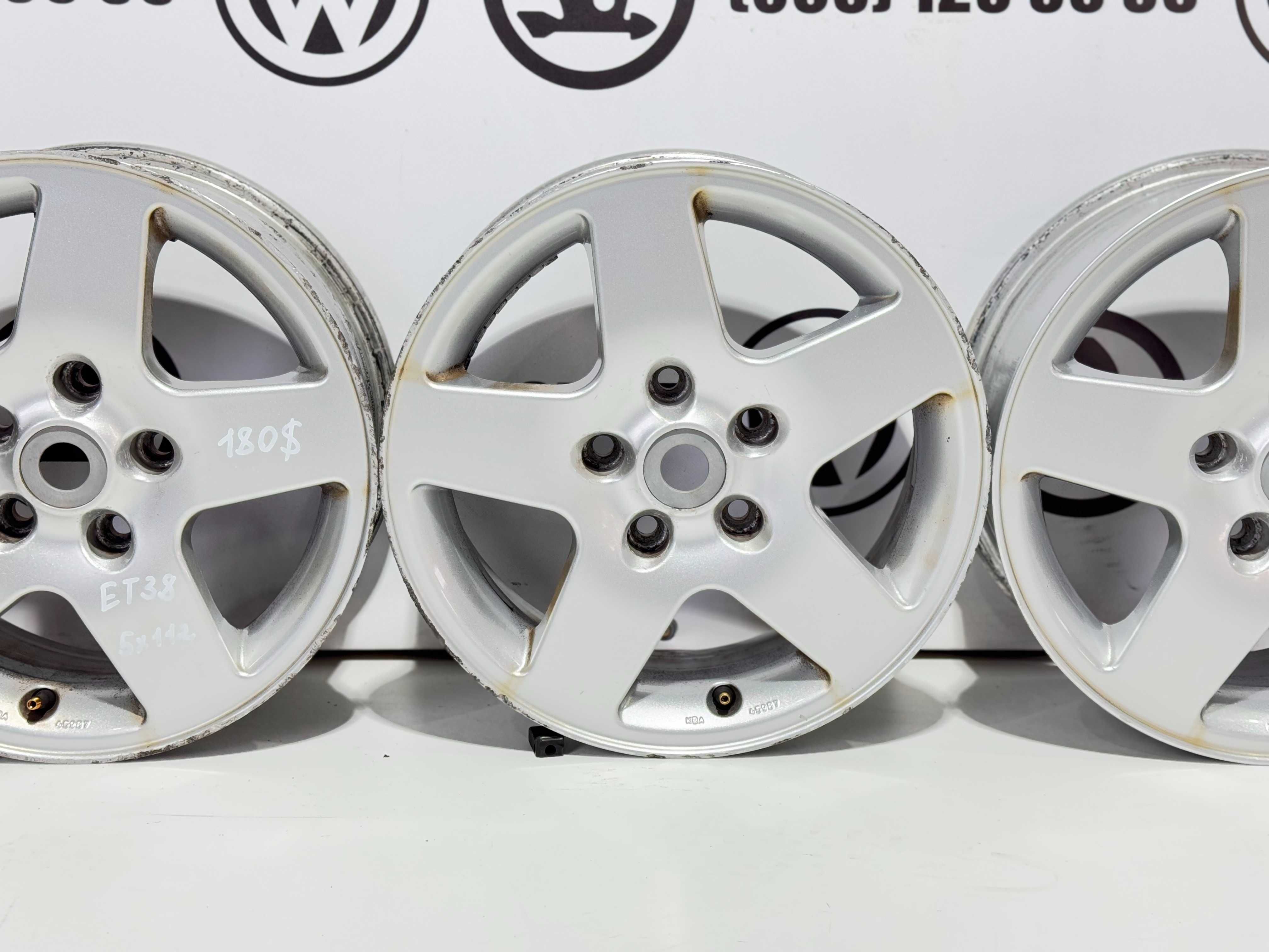 титани R15 5x112 диски volkswagen skoda seat passat golf touran caddy