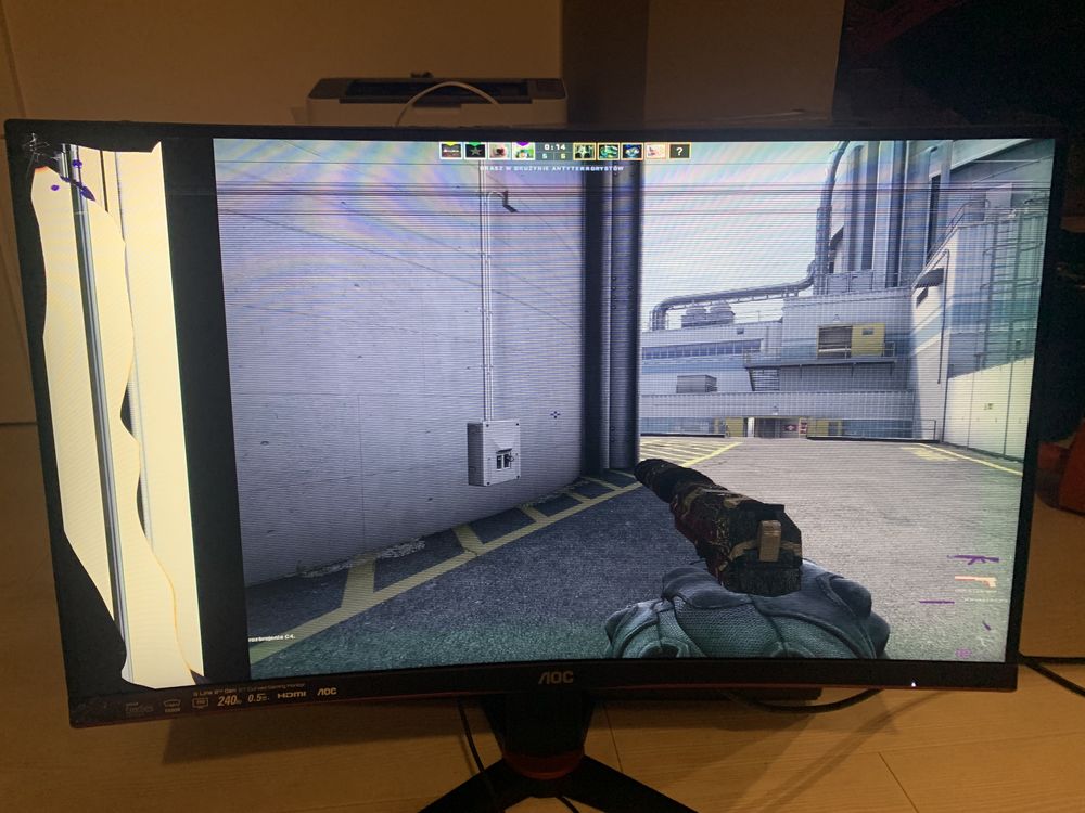 Monitor AOC 240HZ 0.5 ms