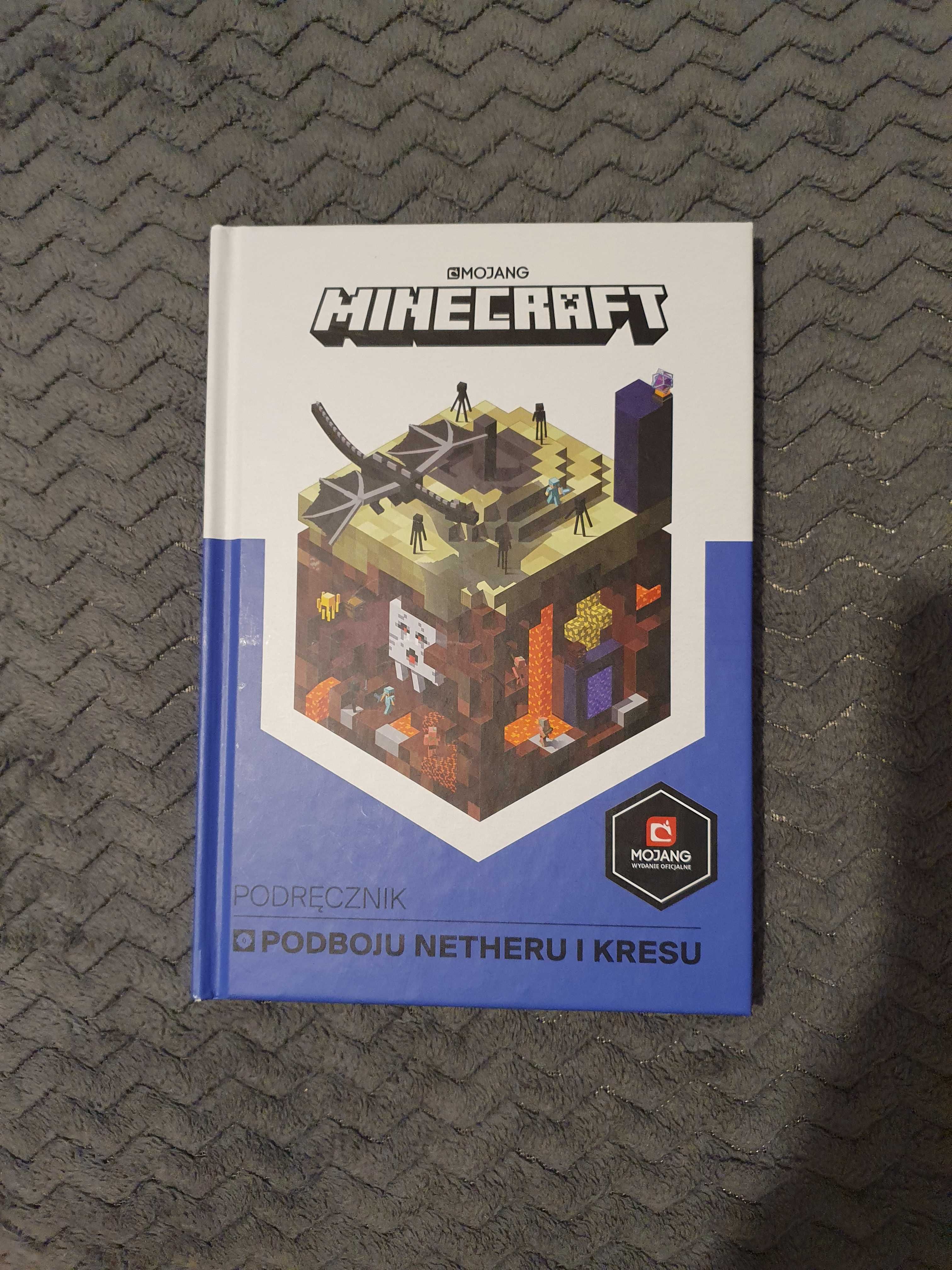 Książka MINECRAFT dla małego fana gry.