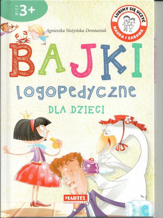 Bajki logopedyczne dla dzieci Wydawnictwo Martel