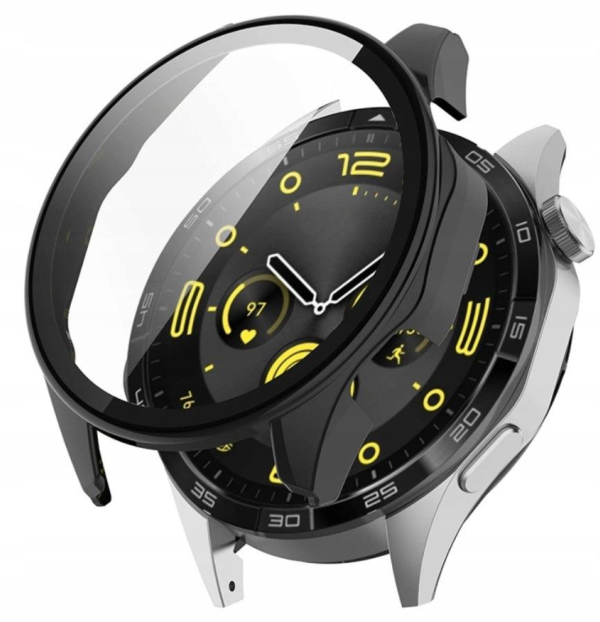 Etui z wbudowanym szkłem 2w1 do Huawei Watch GT 4 46mm I KOLORY