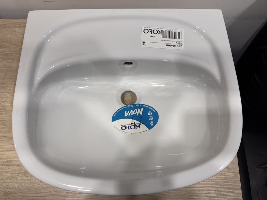 Umywalka koło 50x42 biała