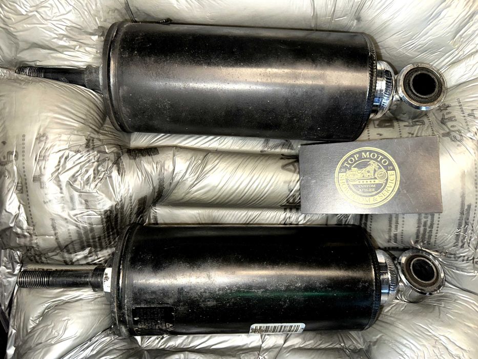 Задні амортизатори Harley Softail 2000-2017, оригінал та тюнінг