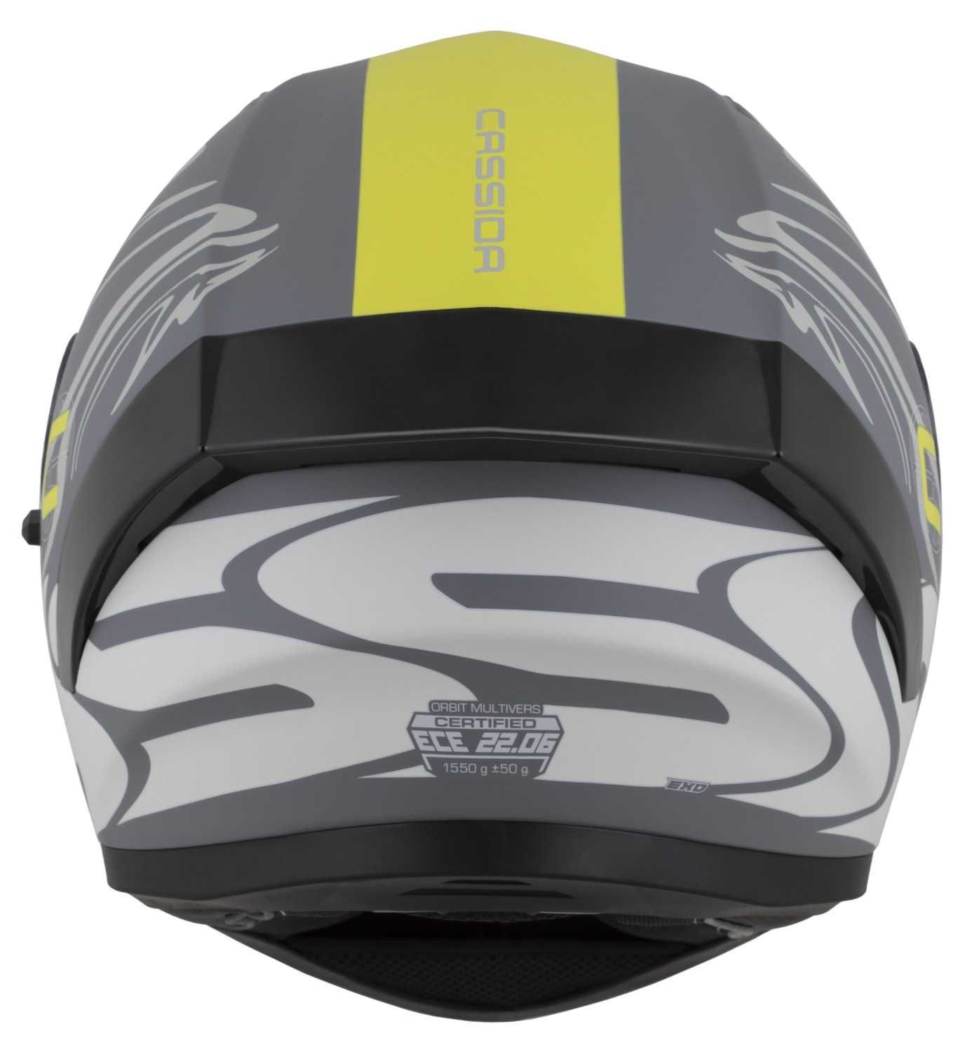 Kask Motocyklowy Cassida ORBIT ECE-06 Pod Pinlock, Interkom XS-XXL
