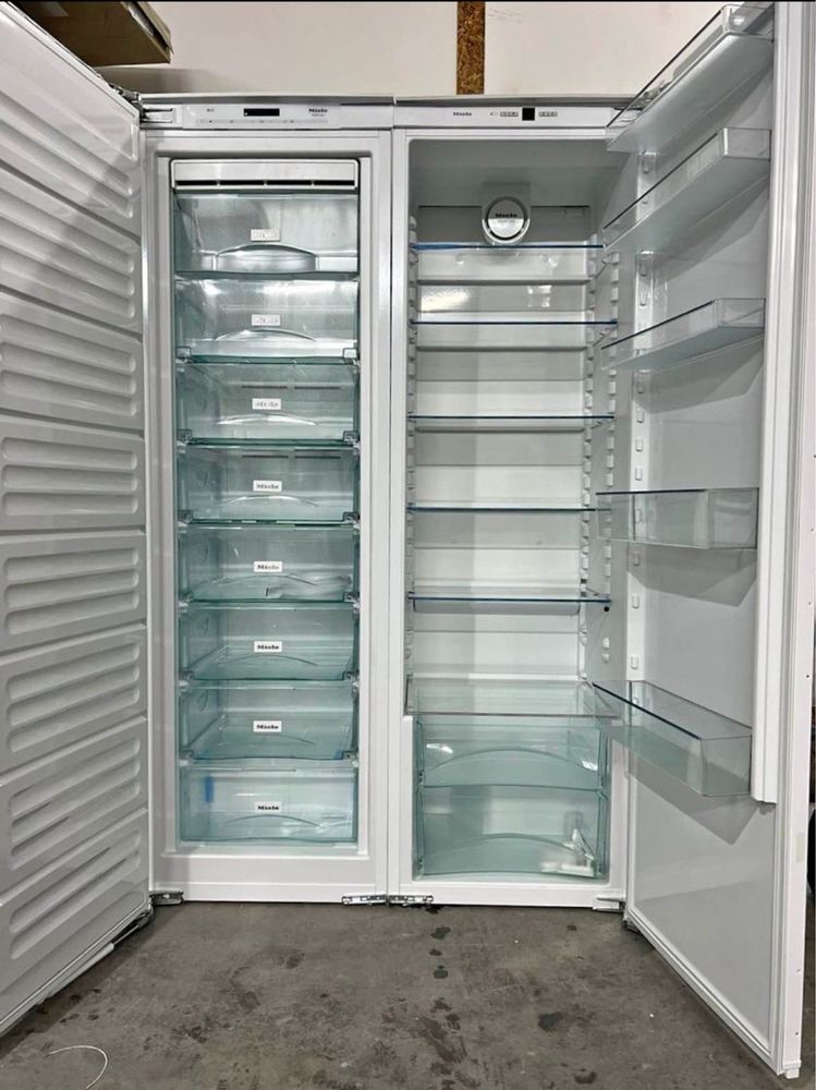 Встраиваемая холодильна и Морозильная камера Miele Side-by-Side. Б/у