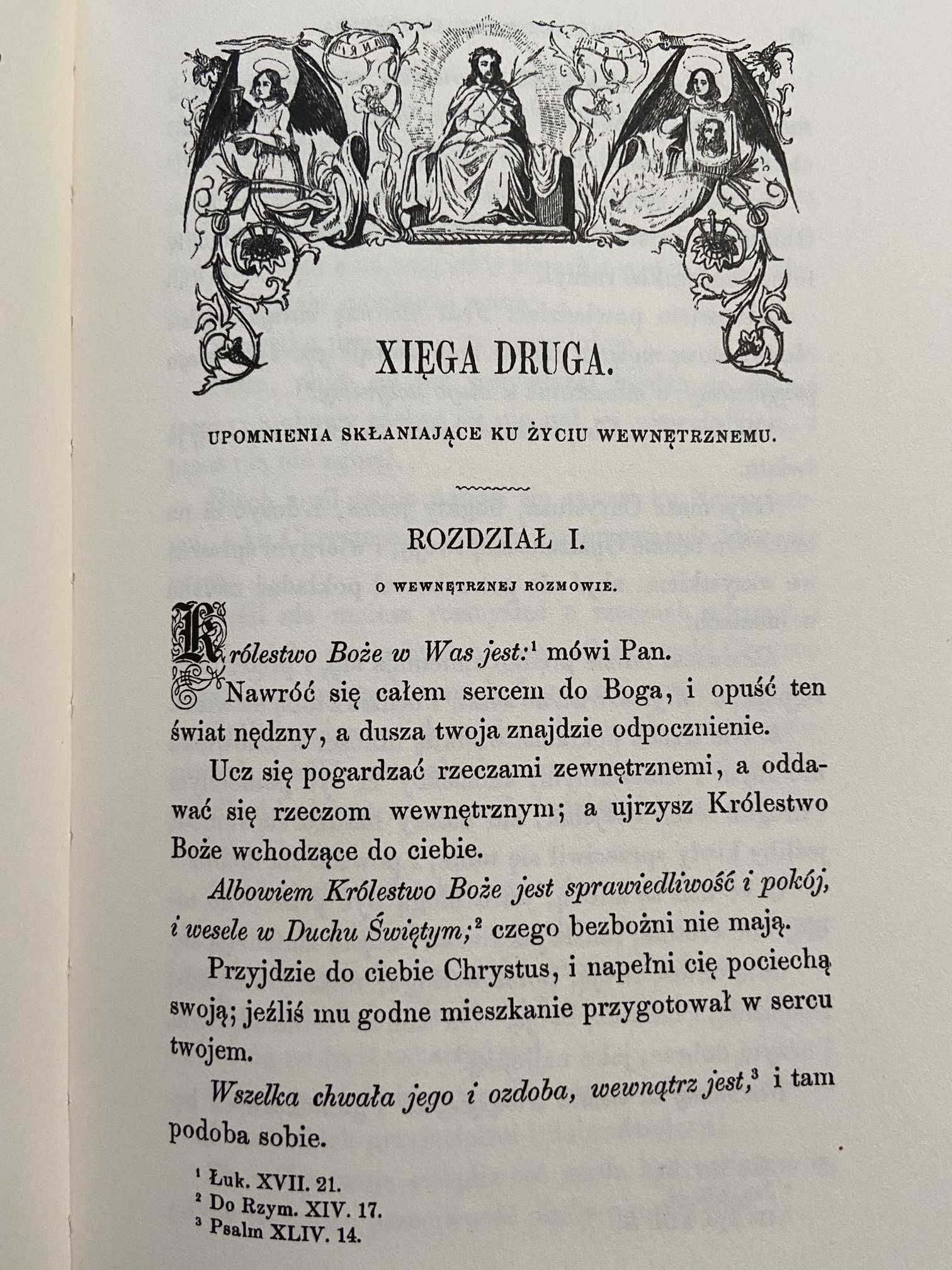 NOWA książka O Naśladowaniu Jezusa Chrystusa, Tomasz a Kempis, reprint