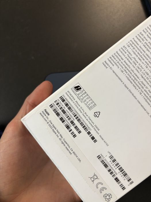 iPhone 15 Pro Blue Titanium – 256 GB – Stan jak nowy