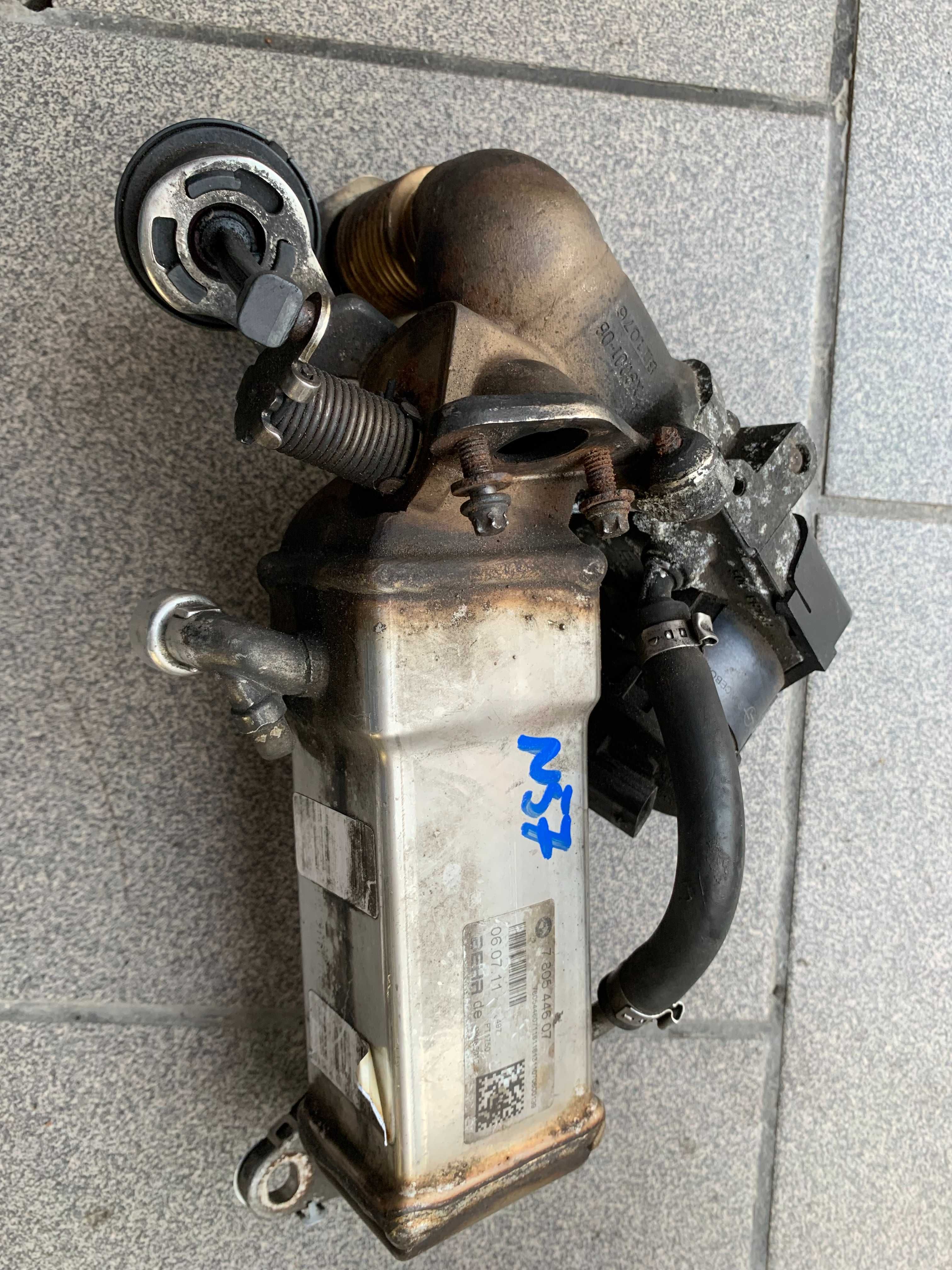 Chłodnica spalin EGR zawór N57 3.0d BMW f10 f11 f01 f07 e70 e90 e92 91