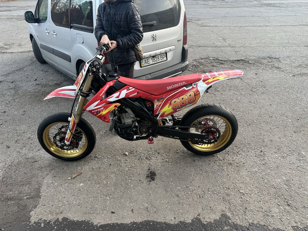 Honda crf 450 500сс переоформление док