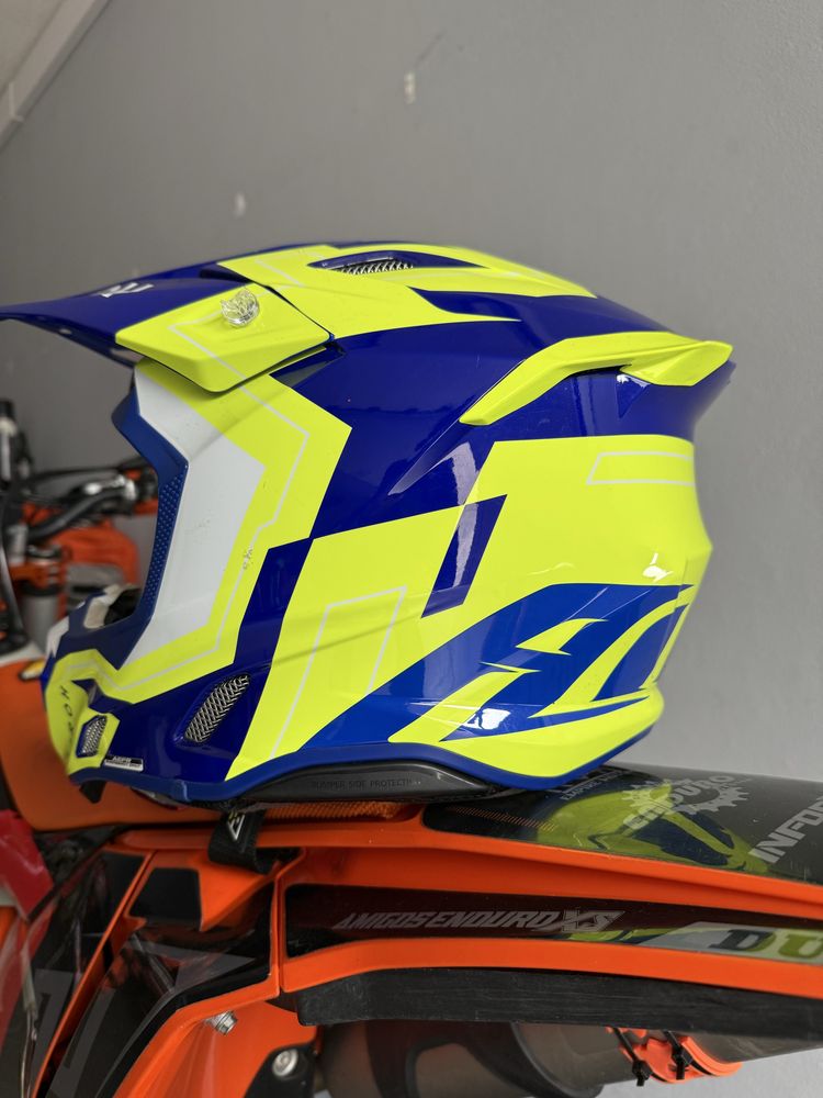 AIROH TWIST 3 DIZZY - BLUE/YELLOW