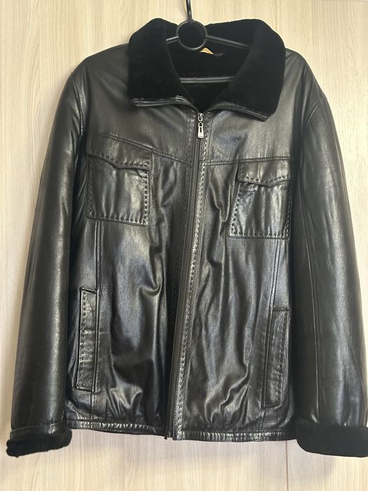 Чоловіча натуральна дублянка