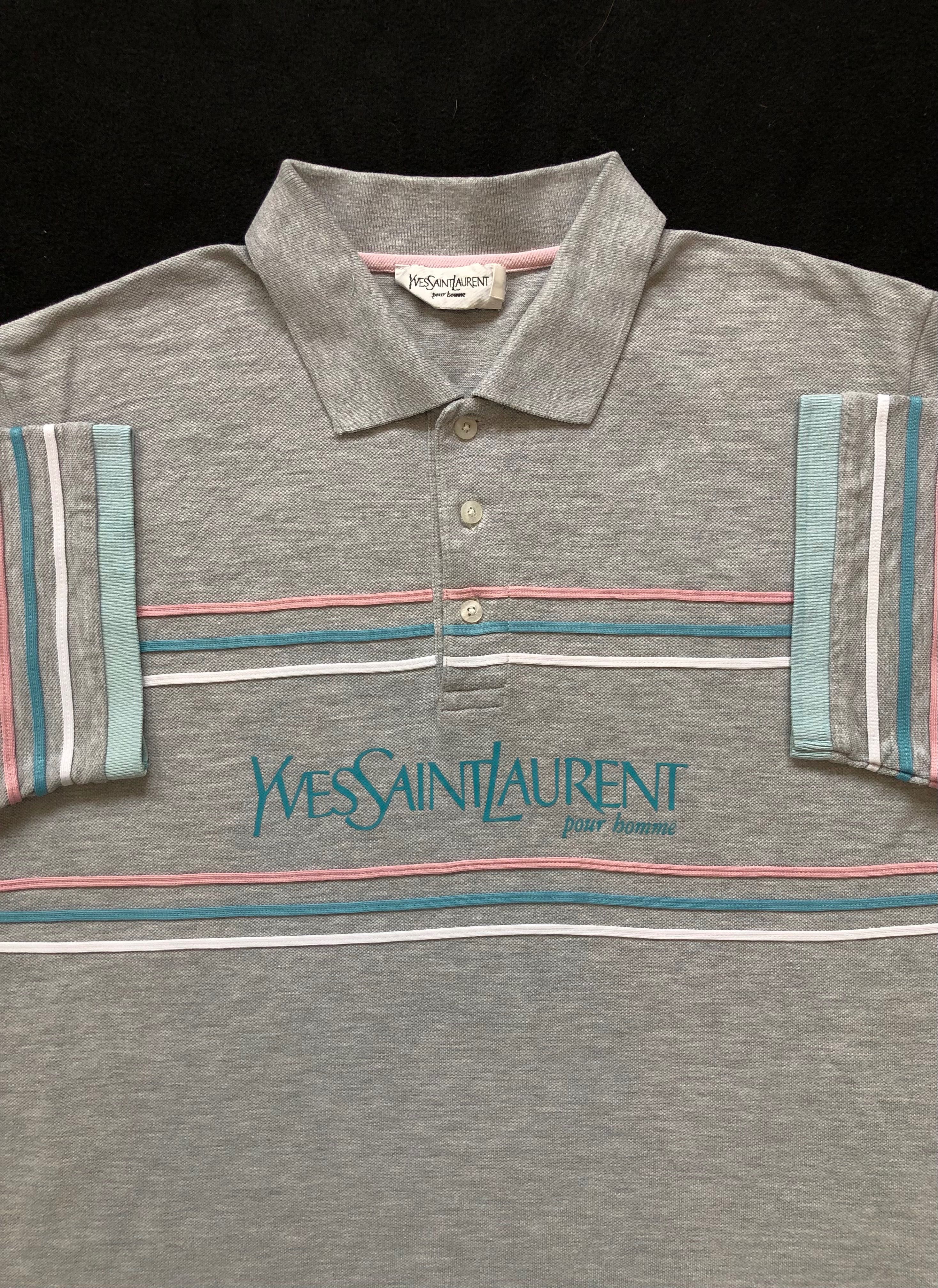 Koszulka Polo Yves Saint Laurent Big Logo