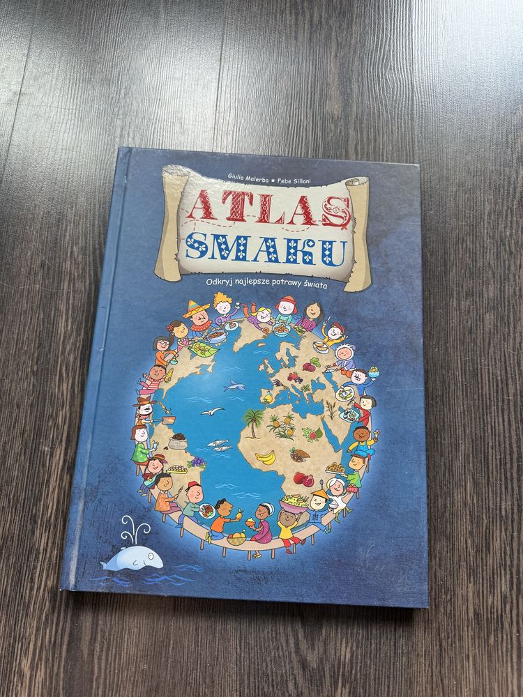 Atlas smaku jak Mapy książka dla dzieci